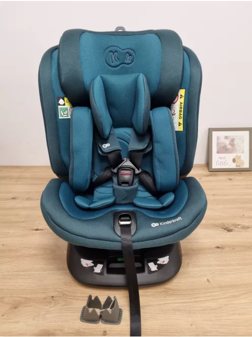 Kinderkraft  Xpedition2 I-size autósülés 40-150 cm – Zöldeskék. OUTLET termék