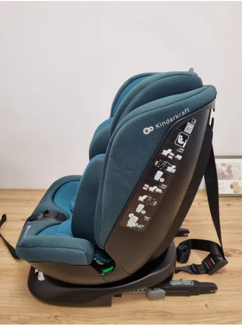 Kinderkraft  Xpedition2 I-size autósülés 40-150 cm – Zöldeskék. OUTLET termék
