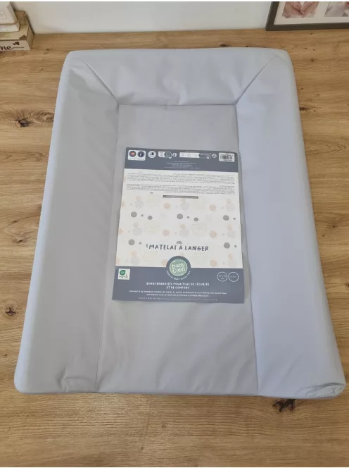 Babycalin 50x70cm-es pelenkázó lap-szürke, OUTLET termék