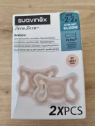 Suavinex Zero Zero SX Pro 2 db szilikon cumi, -2-2hó, LIGHT árnyalat, OUTLET termék