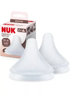 Nuk Perfect Match 2db etetőcumi 3+ hó, OUTLET termék