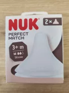 Nuk Perfect Match 2db etetőcumi 3+ hó, OUTLET termék