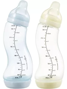   Difrax Natural Pure Anti-Colic 250 ml cumisüveg szett, 2 db-os, OUTLET termék