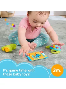   Fisher Price Level Up Little Gamer csörgős rágóka, OUTLET termék