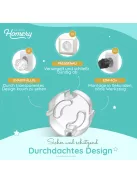 Homery gyermekbiztonsági konnektorvédő szett, 12 db-os, OUTLET termék