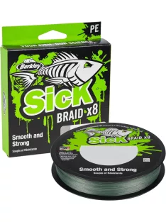   Berkley Sick Braid 8 szálas fonott horgászzsinór 0,06mm 5,4kg, 150m OUTLET termék