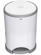 Korbell mini pelenkázó kuka 9L fehér- Outlet termék