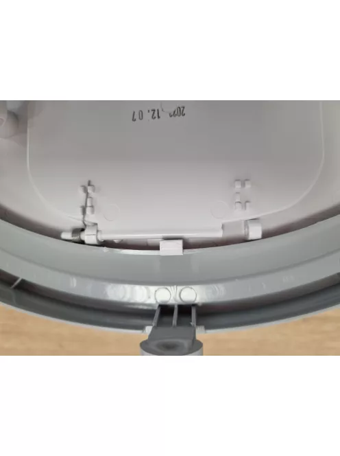 Korbell mini pelenkázó kuka 9L fehér- Outlet termék