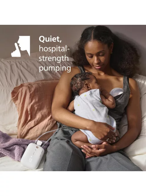 Philips Avent SCF547/11 kéz nélküli dupla elektromos mellszívó, OUTLET termék