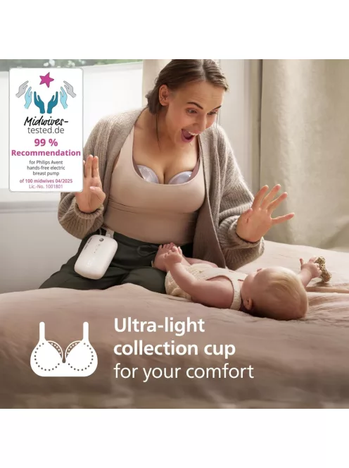 Philips Avent SCF547/11 kéz nélküli dupla elektromos mellszívó, OUTLET termék