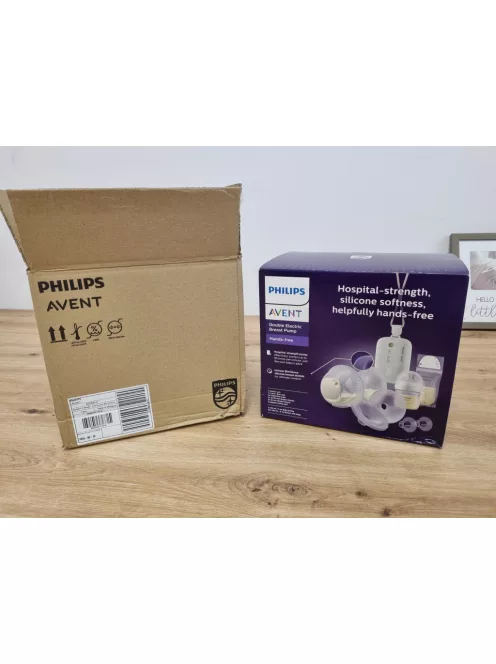 Philips Avent SCF547/11 kéz nélküli dupla elektromos mellszívó, OUTLET termék