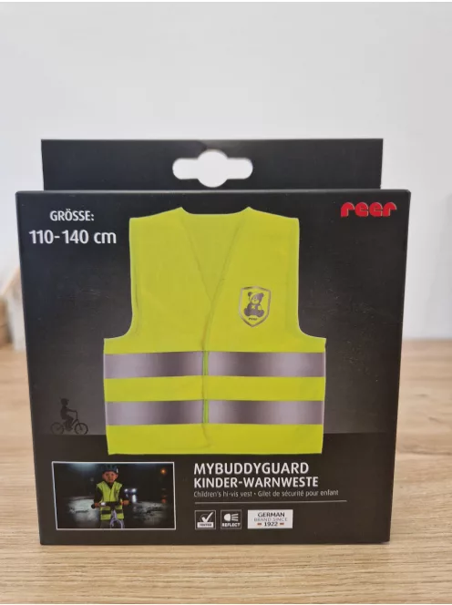 Reer MyBuddyGuard gyermek láthatóságimellény, 110-140 cm, OUTLET termék