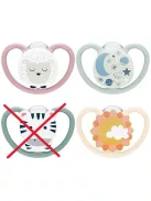 NUK Space Day & Night baba cumik | 6-18 hónapos korig - OUTLET termék