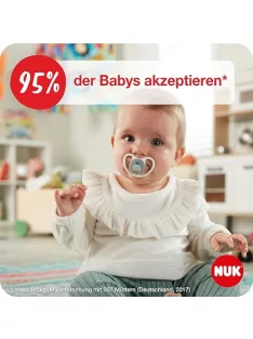   NUK Space Day & Night baba cumik | 6-18 hónapos korig - OUTLET termék