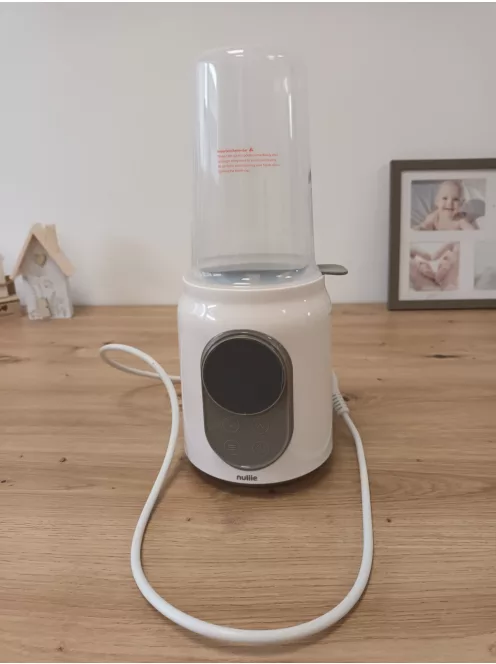 Nuliie 10-in-1 elektromos cumisüveg-melegítő babáknak, intelligens hőmérséklet-szabályozással és automatikus kikapcsolással,  OUTLET termék