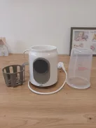 Nuliie 10-in-1 elektromos cumisüveg-melegítő babáknak, intelligens hőmérséklet-szabályozással és automatikus kikapcsolással,  OUTLET termék