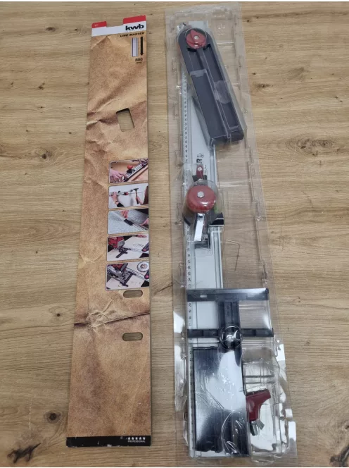KWB Line Master 800mm precizios vonalzó és univerzális vezetősín - OUTLET termék
