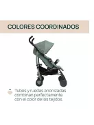 Chicco Echo Lite kompakt esernyőre csukható babakocsi - zöld, OUTLET termék