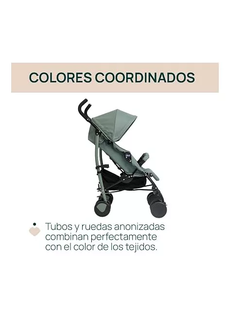 Chicco Echo Lite kompakt esernyőre csukható babakocsi - zöld, OUTLET termék