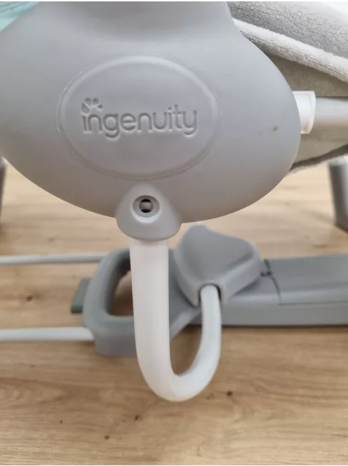 Ingenuity Hugs & Hoots bébihinta, összecsukható és hordozható bébihinta, 5 ringatási sebesség, születéstől 9 kg-ig OUTLET termék