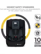 Kinderkraft Safety Fix 2 I-Size Isofix 76-150 cm Gyerekülés OUTLET termék