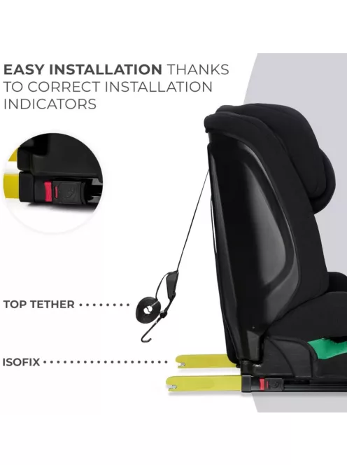 Kinderkraft Safety Fix 2 I-Size Isofix 76-150 cm Gyerekülés OUTLET termék