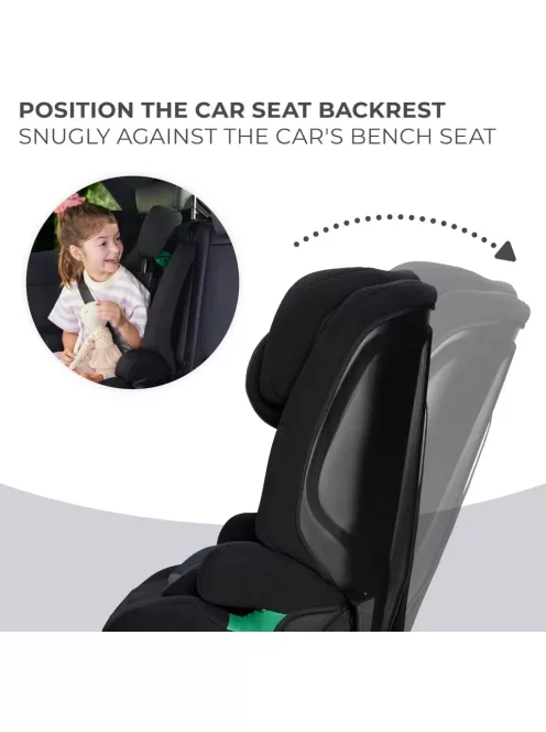 Kinderkraft Safety Fix 2 I-Size Isofix 76-150 cm Gyerekülés OUTLET termék