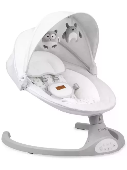 MoMi Lami Kenani elektromos babahinta-fehér, OUTLET termék