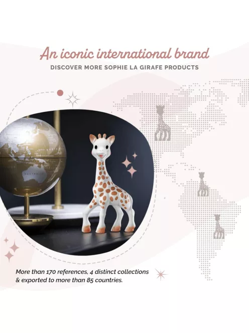 Sophie la Girafe rágóka szett-díszcsomagban. OUTLET termék