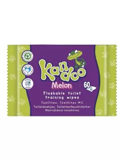   Kandoo Melon nedves törlőkendők, 4x60 darab, illatmentes - OUTLET termék
