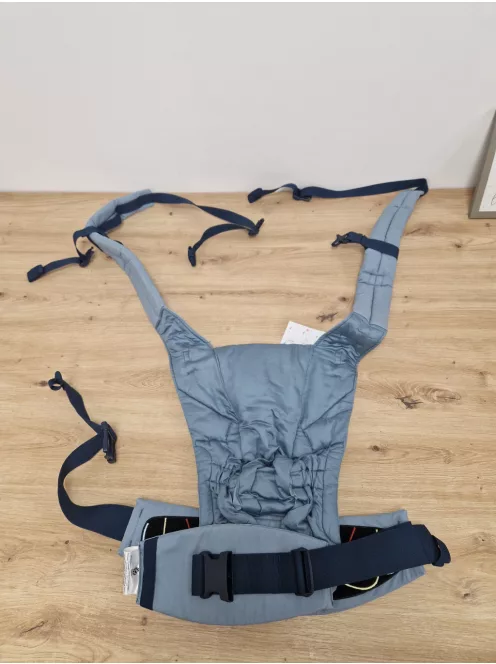Ergobaby Adapt SoftTouch gyapjú babahordozó, 3 pozíció, 3,2-20,4 kg-Slate Blue, OUTLET termék