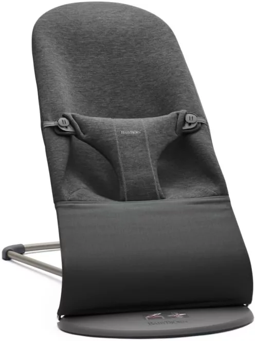 Babybjörn bouncer bliss pihenőszék - sötétszürke, OUTLET termék