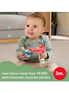  Fisher Price Shake 'n Rattle Busy Bee szenzoros plüss, OUTLET termék