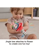 Fisher Price Shake 'n Rattle Busy Bee szenzoros plüss, OUTLET termék