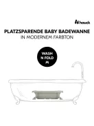 Hauck Wash N Fold M összecsukható babakád, OUTLET termék