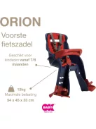 Okbaby Orion bicikli gyerekülés, OUTLET termék