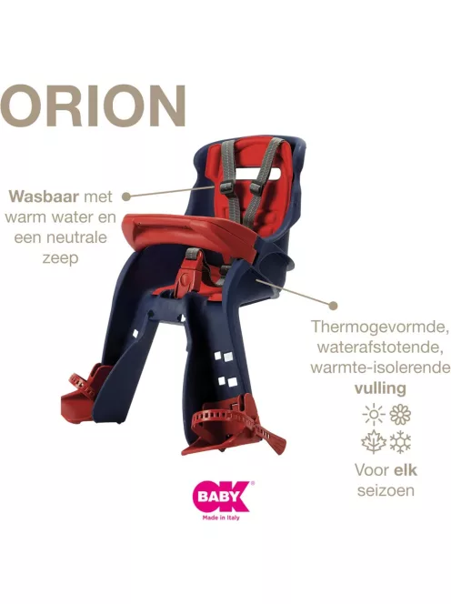 Okbaby Orion bicikli gyerekülés, OUTLET termék