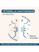 Biolane szilikon cumi, 18+ hó, OUTLET termék