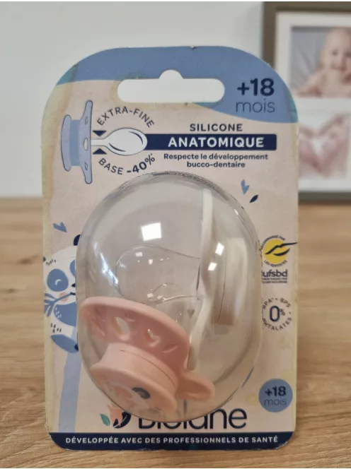 Biolane szilikon cumi, 18+ hó, OUTLET termék