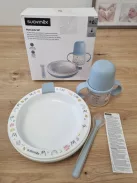 Suavinex melegentartó tányér szett, 6 hó+, OUTLET termék