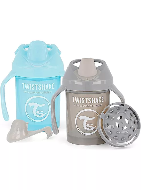 Twistshake Mini Cup 2 db-os itatópohár szett, 230 ml, 4 hó+, OUTLET termék