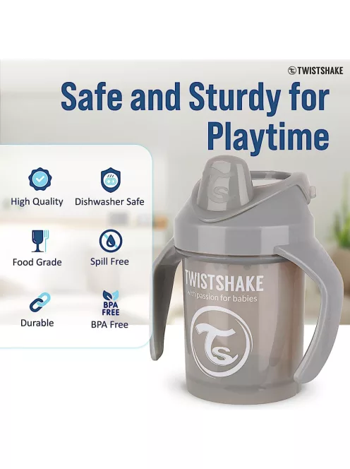 Twistshake Mini Cup 2 db-os itatópohár szett, 230 ml, 4 hó+, OUTLET termék