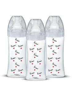   Dodie Mathilde Cabanas 3x330ml-es cumiüveg szett, OUTLET termék