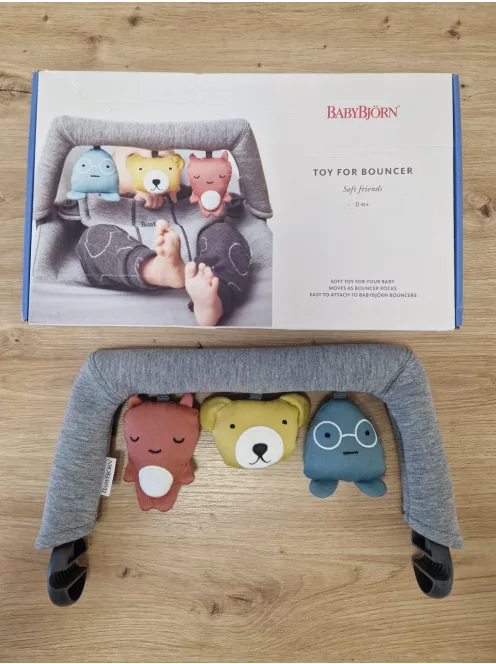 BabyBjörn Soft Friend plüss játékív pihenőszékre, OUTLET termék
