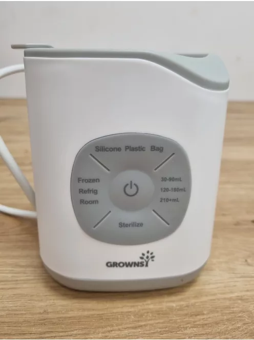 Grownsy 10 az 1-ben cumisüveg melegítő és sterilizáló, OUTLET termék