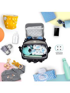   Kinderkraft Molly praktikus pelenkázó hátizsák, OUTLET termék