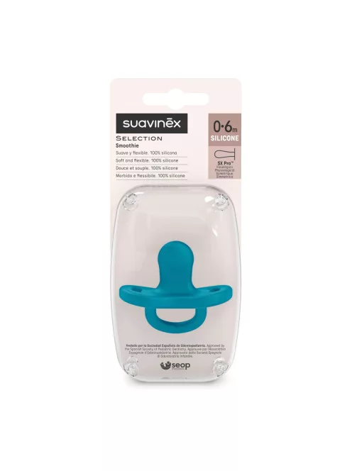 Suavinex SX Pro szilikon cumi 6-18hó - sötétkék, OUTLET termék