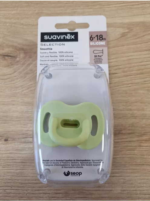 Suavinex SX Pro szilikon cumi 6-18hó - lime, OUTLET termék