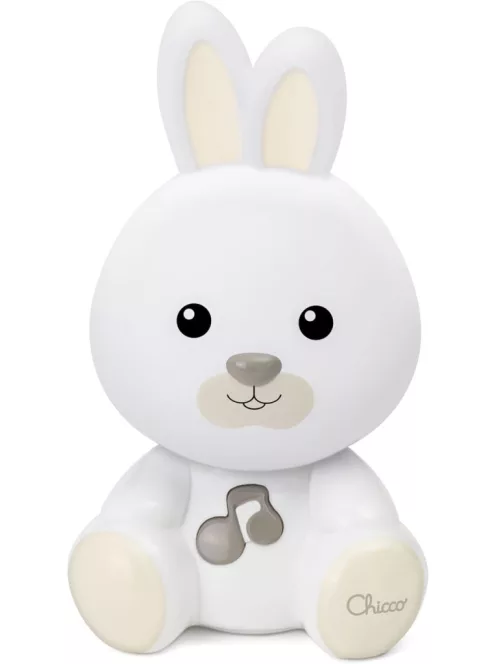 Chicco éjjeli fény zenével-. nyuszi, OUTLET termék
