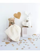 Doudou et Compagnie 10 cm nyuszi szundikendővel, OUTLET termék